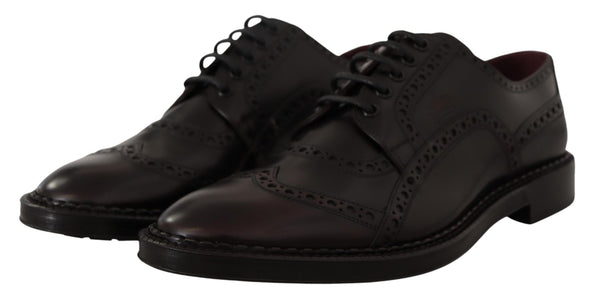 Dolce & Gabbana 100% Leather oxford in purple