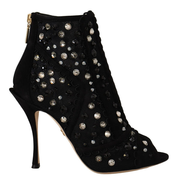 Dolce & Gabbana 79% Nylon heel in black