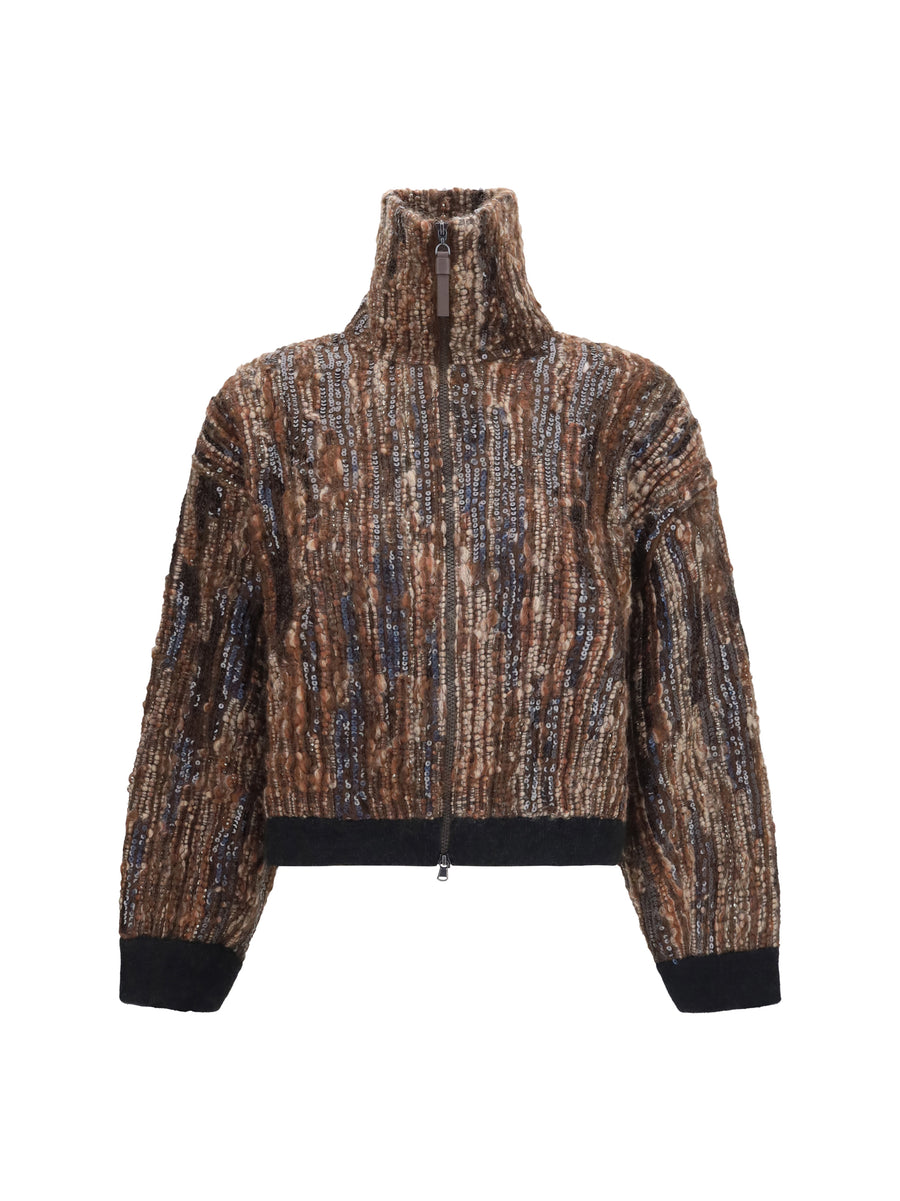 Cardigan Mohair Brown