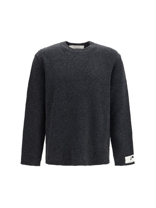 Golden Goose 100% Merino Wool Ovis Aries sweater in gray