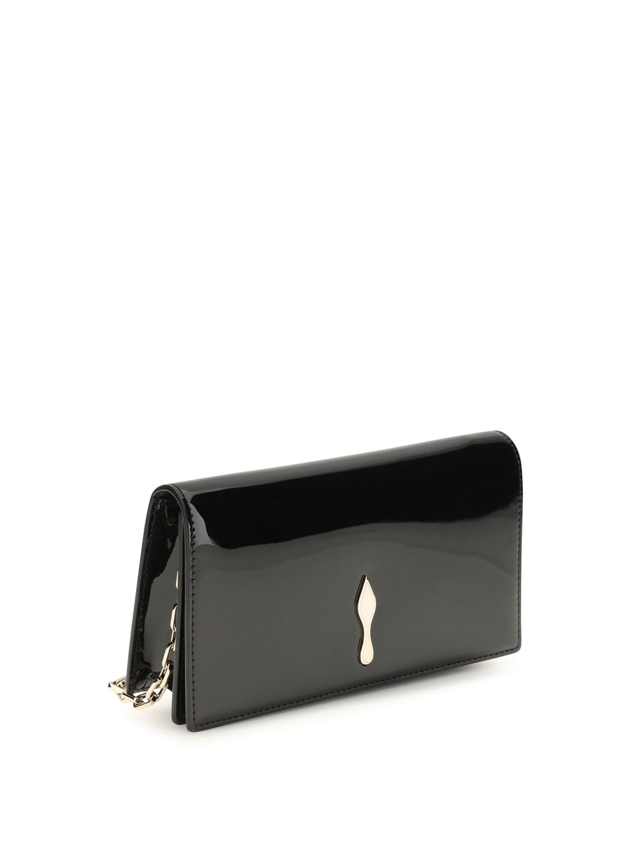 Shoulder Bag Bettina Black-Gold Black/gold Calf Leather