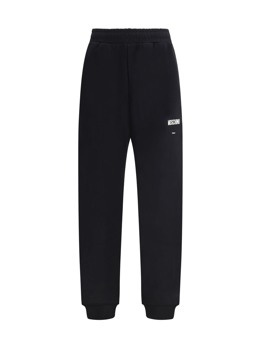 Moschino 100% Cotton jogger in black