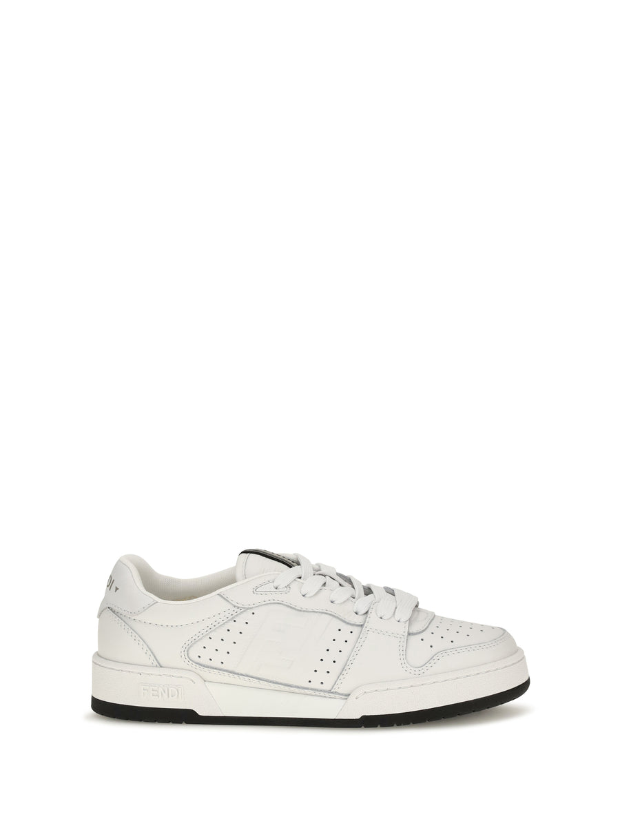 Match Canvas And Suede Sneakers Uwhit+white Marr.chi