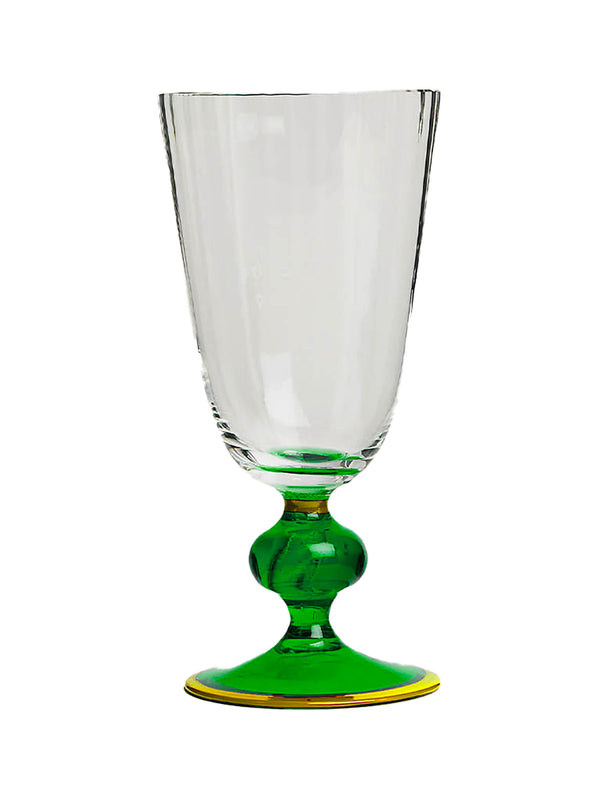La Double J Glass wine glass in green