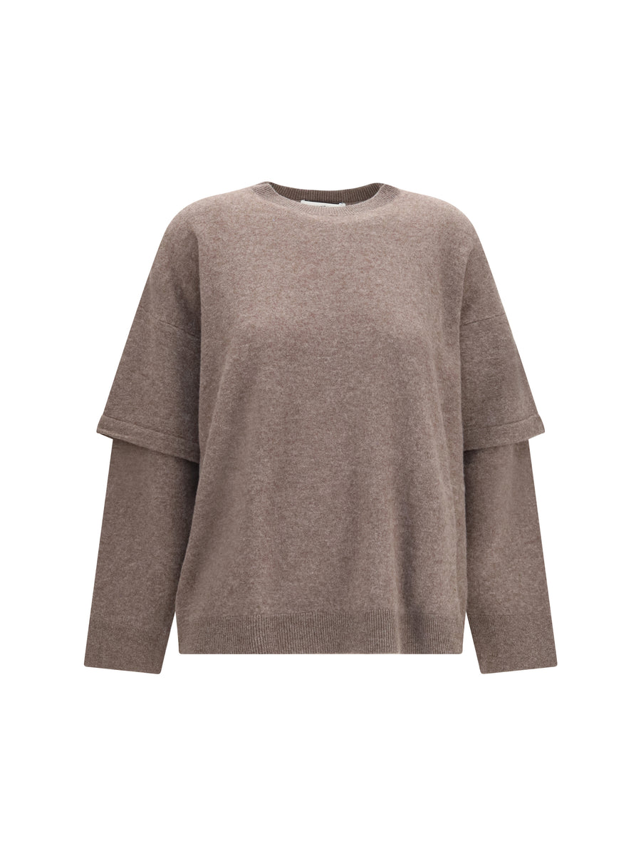 Darkpark 85% Wool sweater in brown