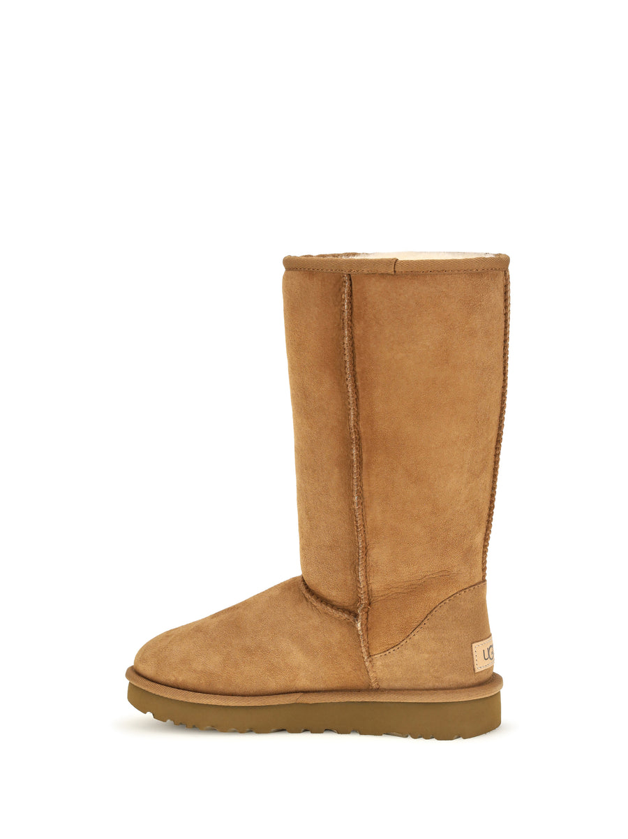 Boots Classic Tall Ii Chestnut Upper: Mutton