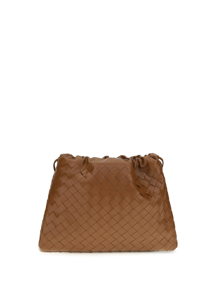 Leather Clutch Bag Tannin Gold Calf Make Up