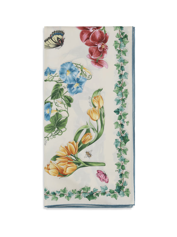 Ferragamo 100% Silk scarf in multicolor