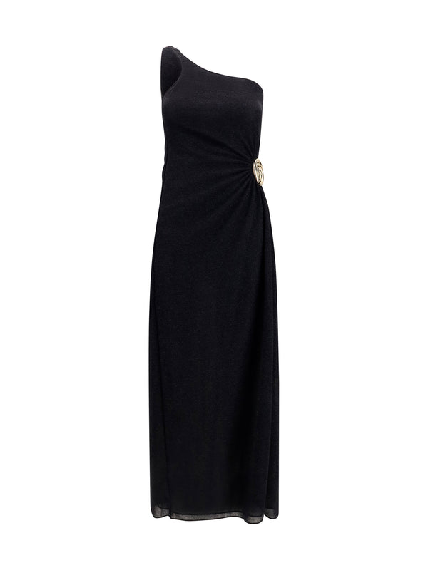 OséRee 64% Polyamide dress in black