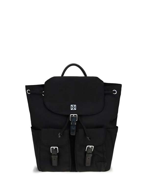 Virginia Backpack Black Nylon Handbags