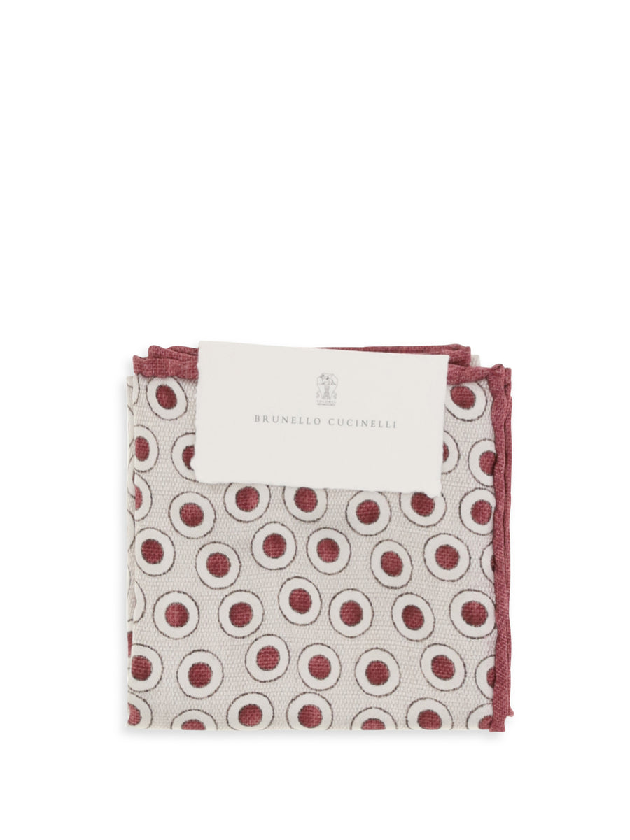 Pocket Square Silk Cherry Scarf
