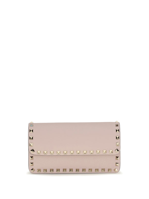 Valentino Garavani 100% Calf Leather Bos Taurus wallet in pink