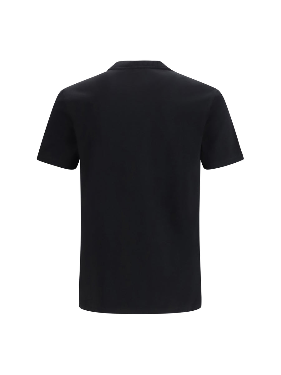 T-Shirt Medusa Patch Black Cotton T-shirts