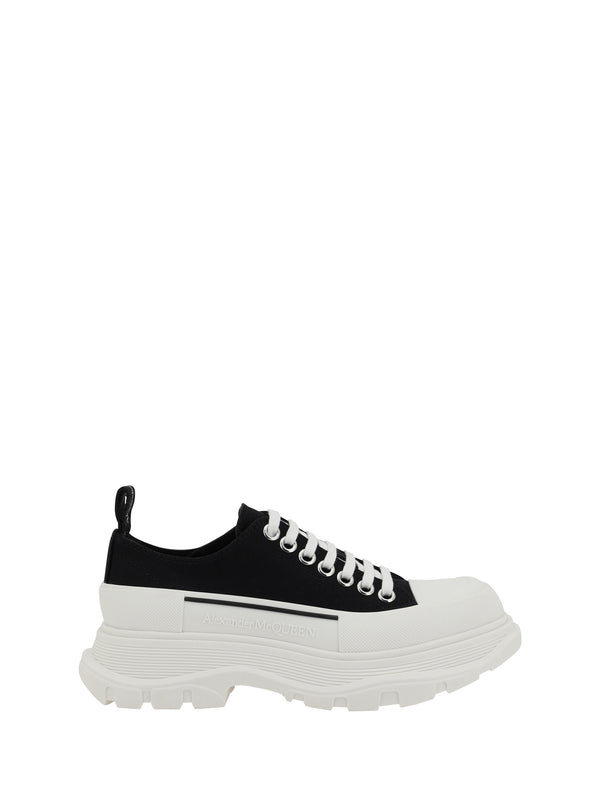 Alexander McQueen Upper: 100% Cotton; Sole: 100% Rubber sneaker in black