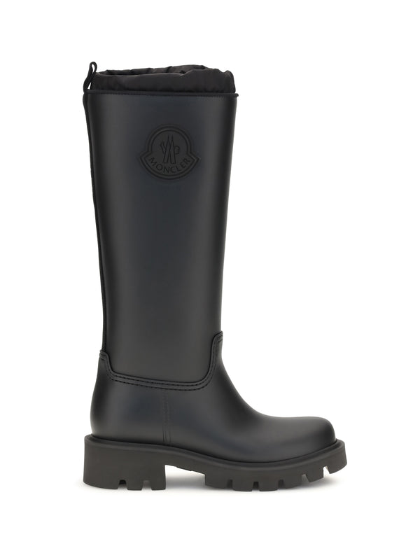 Moncler Upper: 100% PVC; Sole: 100% Rubber boot in black
