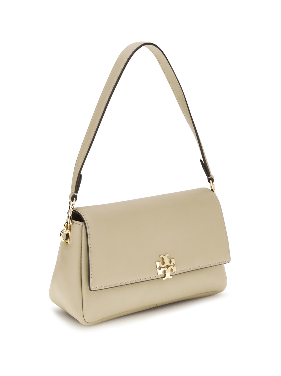 Shoulder Bag Charlie Soft Cement Calf Leather