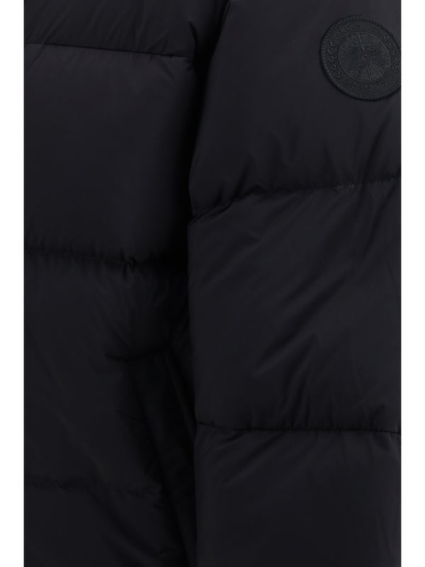 Puffer Jacket Sterling Tonal Disc Black Outer: Polyester Padded & Down