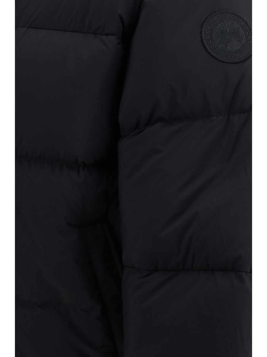 Puffer Jacket Sterling Tonal Disc Black Outer: Polyester Padded & Down