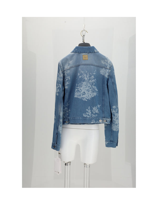 Denim Jacket Blue Cotton
