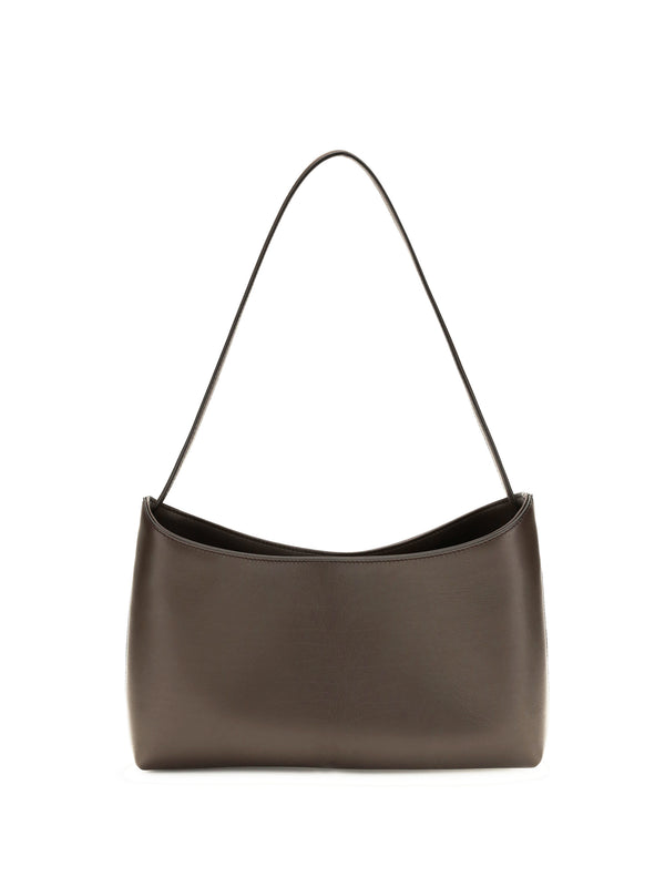 The Row 100% Calf Leather Bos Taurus shoulder bag in brown