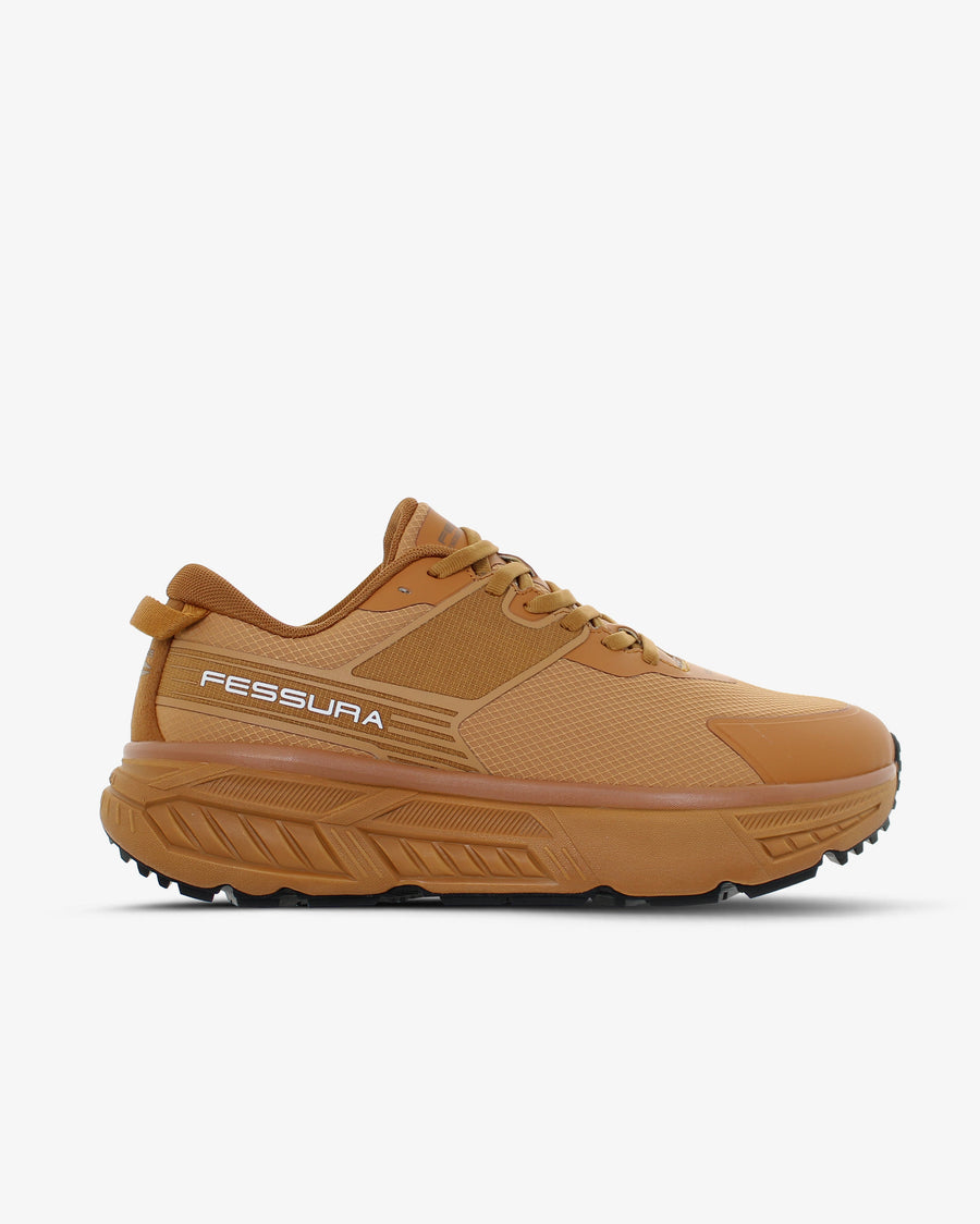 Fessura Italia Mesh sneaker in caramel