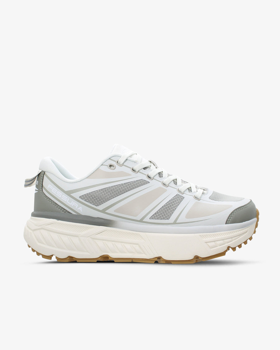 Fessura Italia Mesh upper with rubber reinforcements sneaker in gray