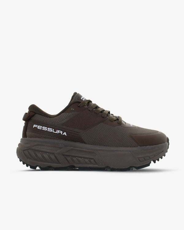 Fessura Italia Mesh sneaker in brown