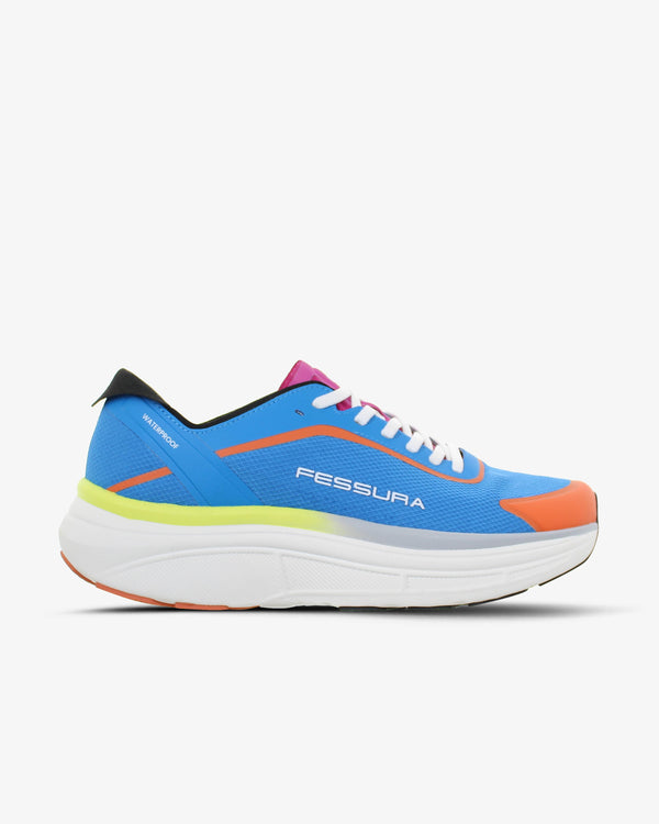 Fessura Italia Mesh upper with water-repellent treatment sneaker in blue
