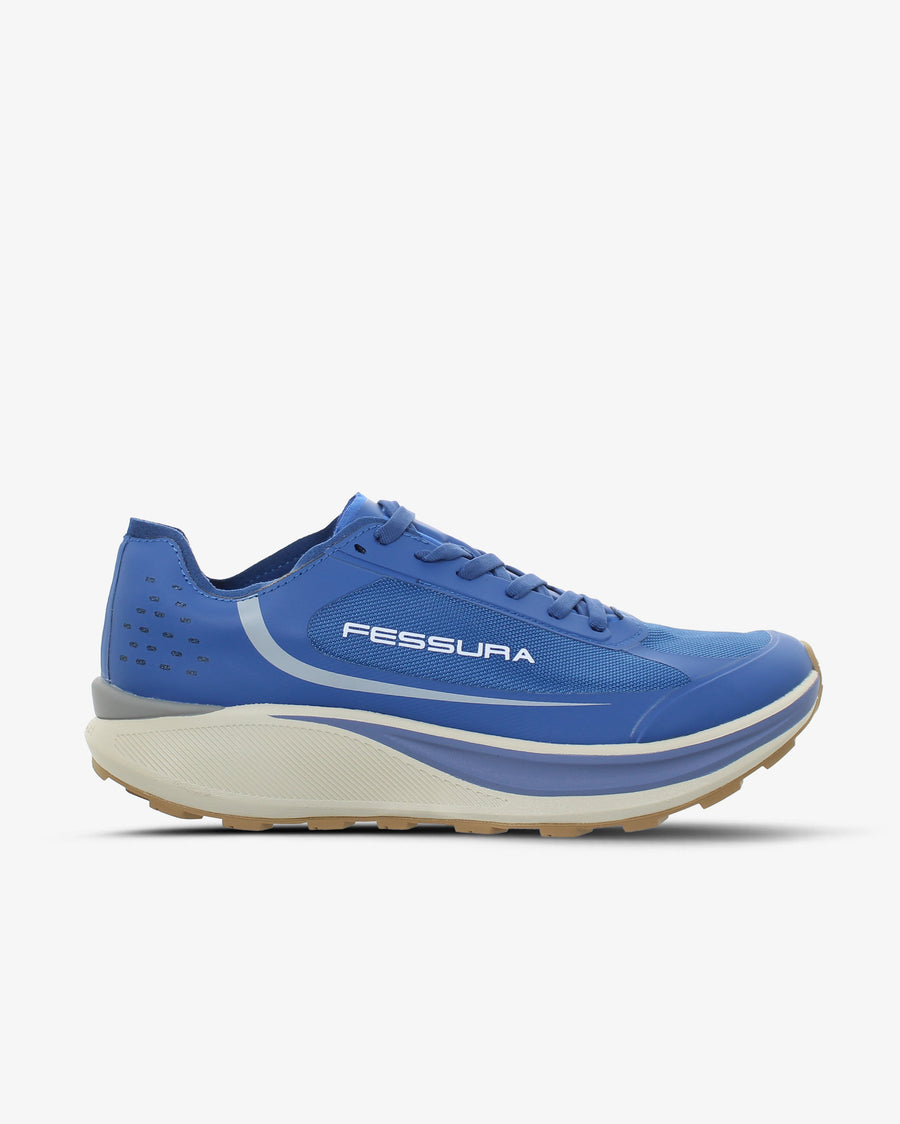 Fessura Nylon upper with rubber reinforcement tape sneaker in blue