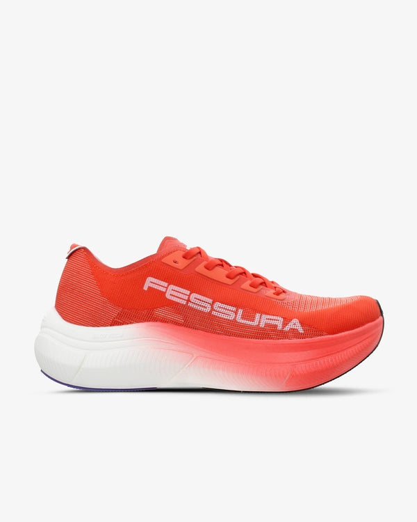 Fessura Mesh sneaker in red