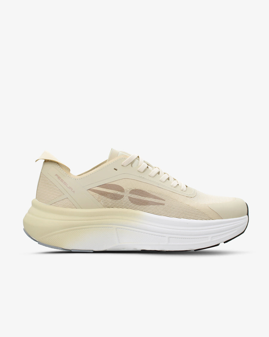 Fessura Italia Jacquard mesh upper sneakers in beige