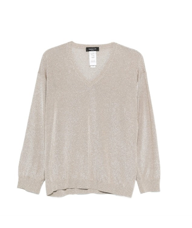 Fabiana Filippi Viscose 83% sweater in beige