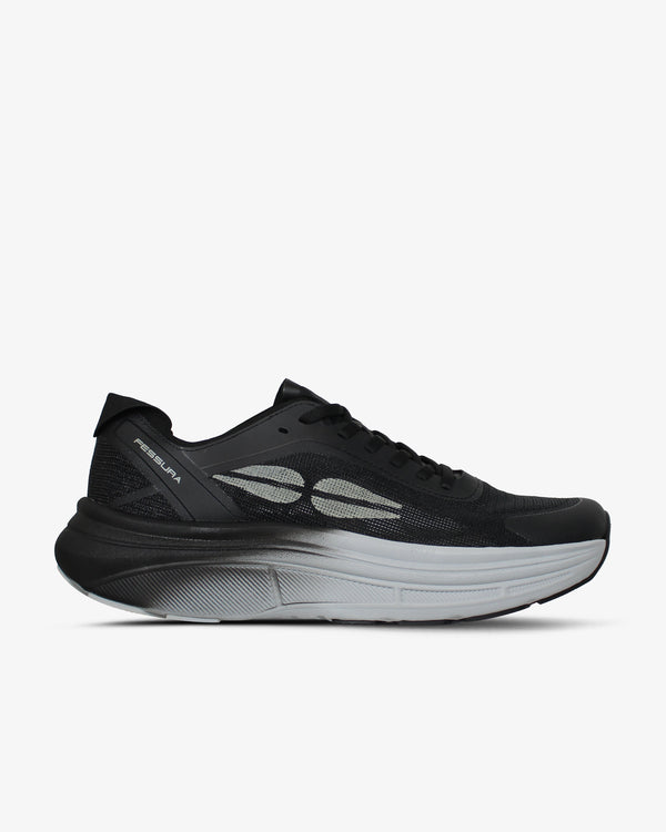 Fessura Italia Breathable jacquard upper sneaker in black
