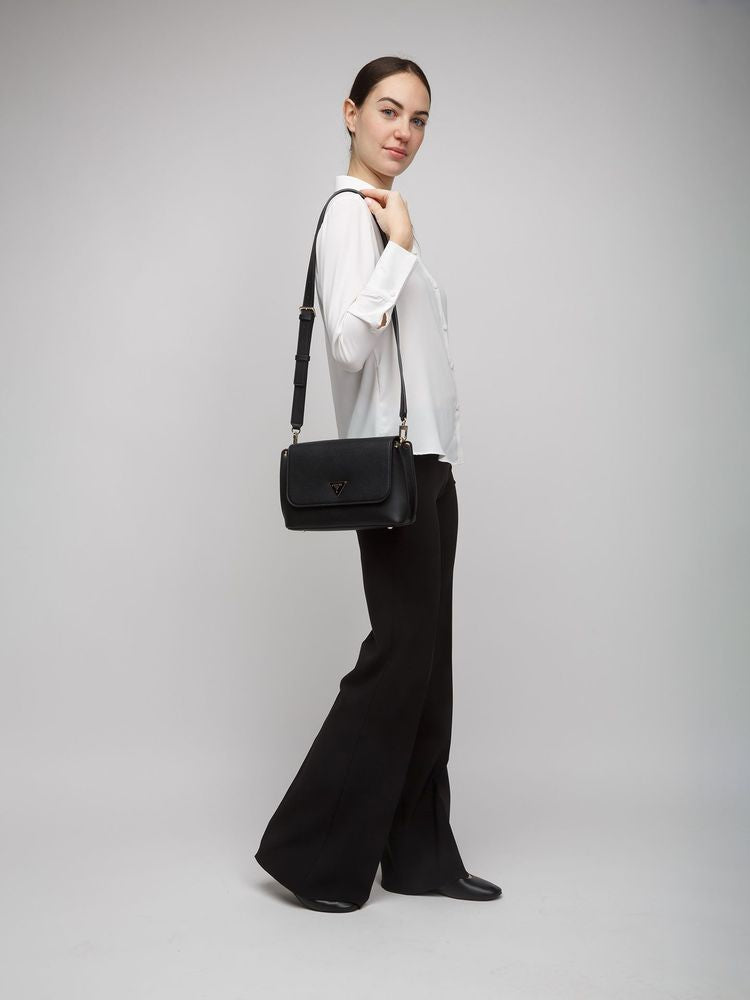 Guess 100% Polyurethane crossbody bag in black