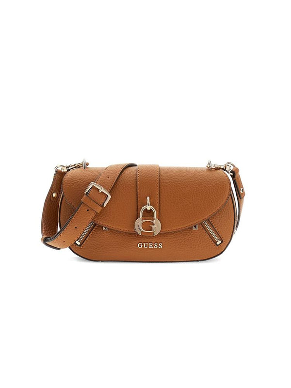 Guess 100% Polyurethane crossbody bag in caramel