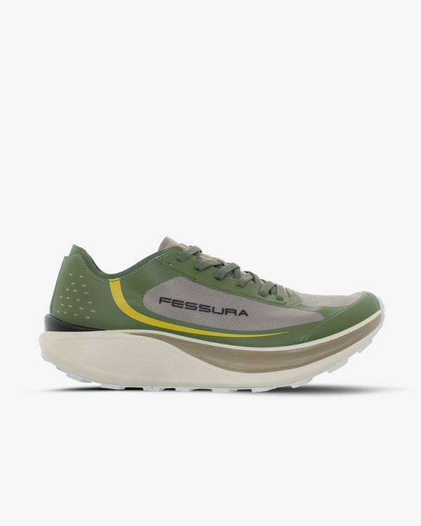 Fessura Nylon sneaker in green