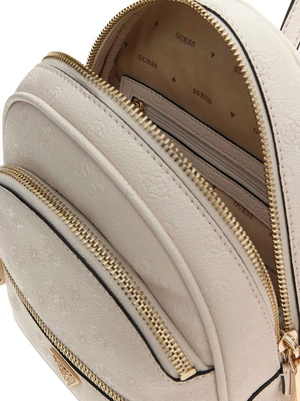 Guess 100% Polyurethane backpack in white