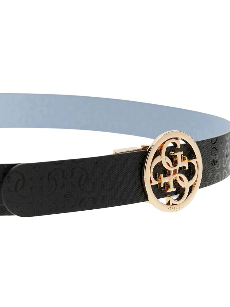 Guess 100% Polyester belt in black