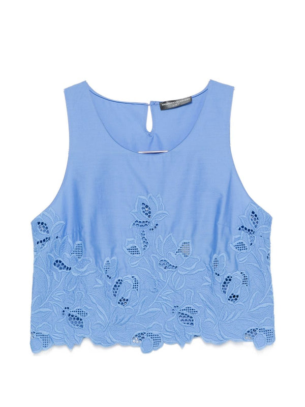 Ermanno Scervino tank top in blue