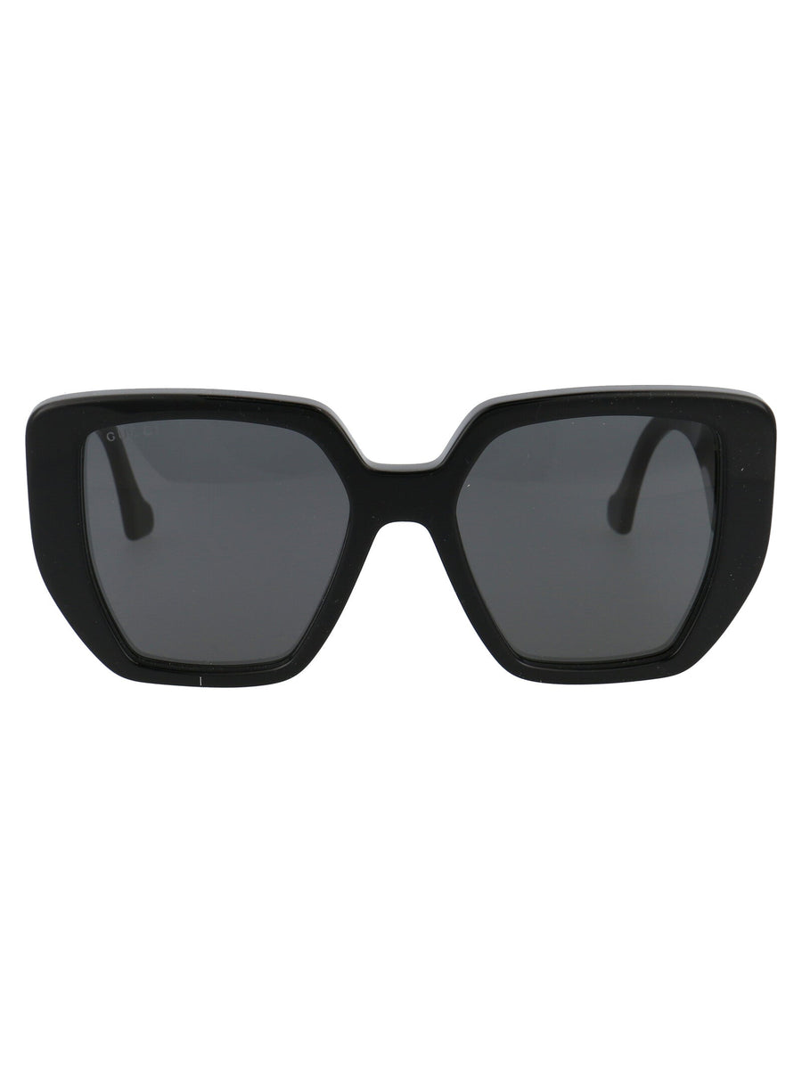 Sunglasses Black Acetate Black/black/grey