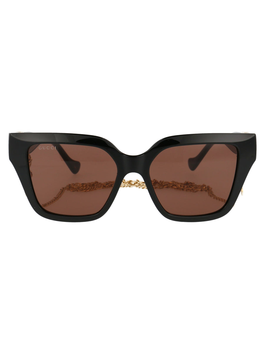 Sunglasses Gg1023s Black-Black-Brown Black/black/brown Injected