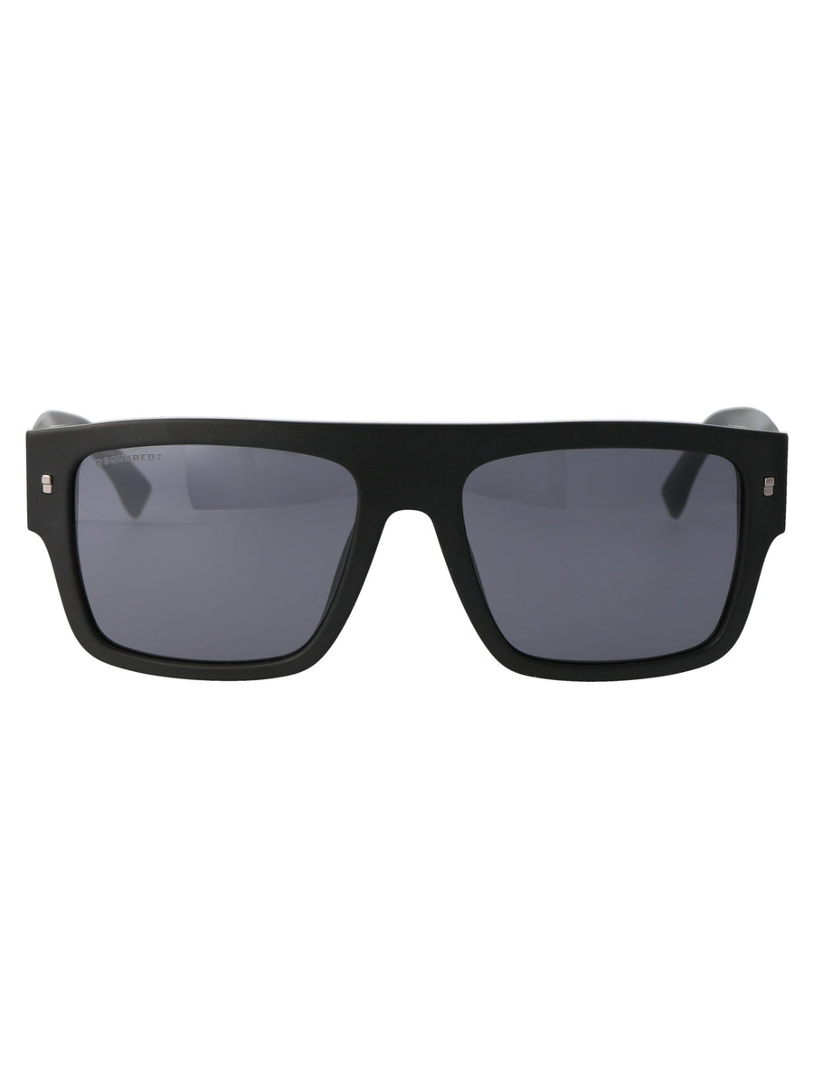 Sunglasses Icon0003-S Matte Black Acetate