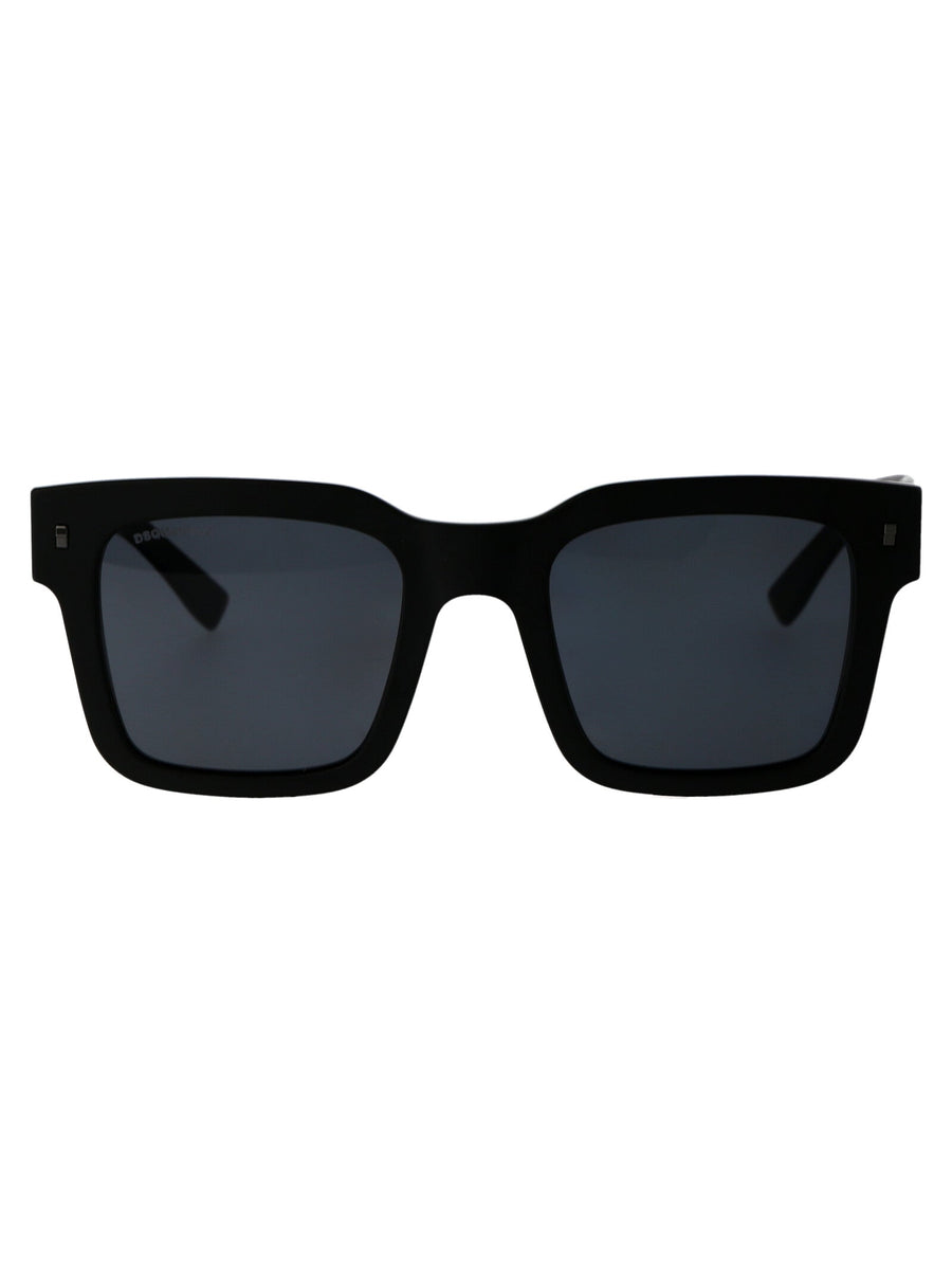 Sunglasses Matte Black Acetate