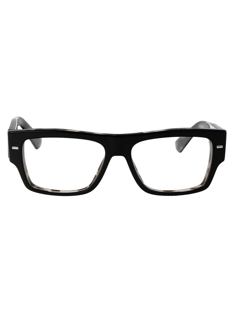 Sunglasses Black On Grey Havana Acetate Glasses & Frames