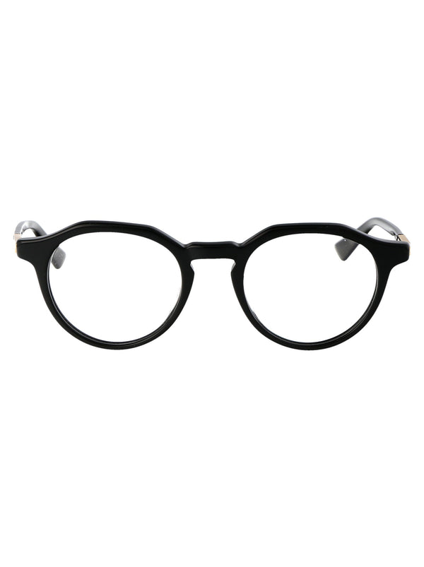Sunglasses Black-Black-Transparent Acetate Black/black/transparent Glasses & Frames