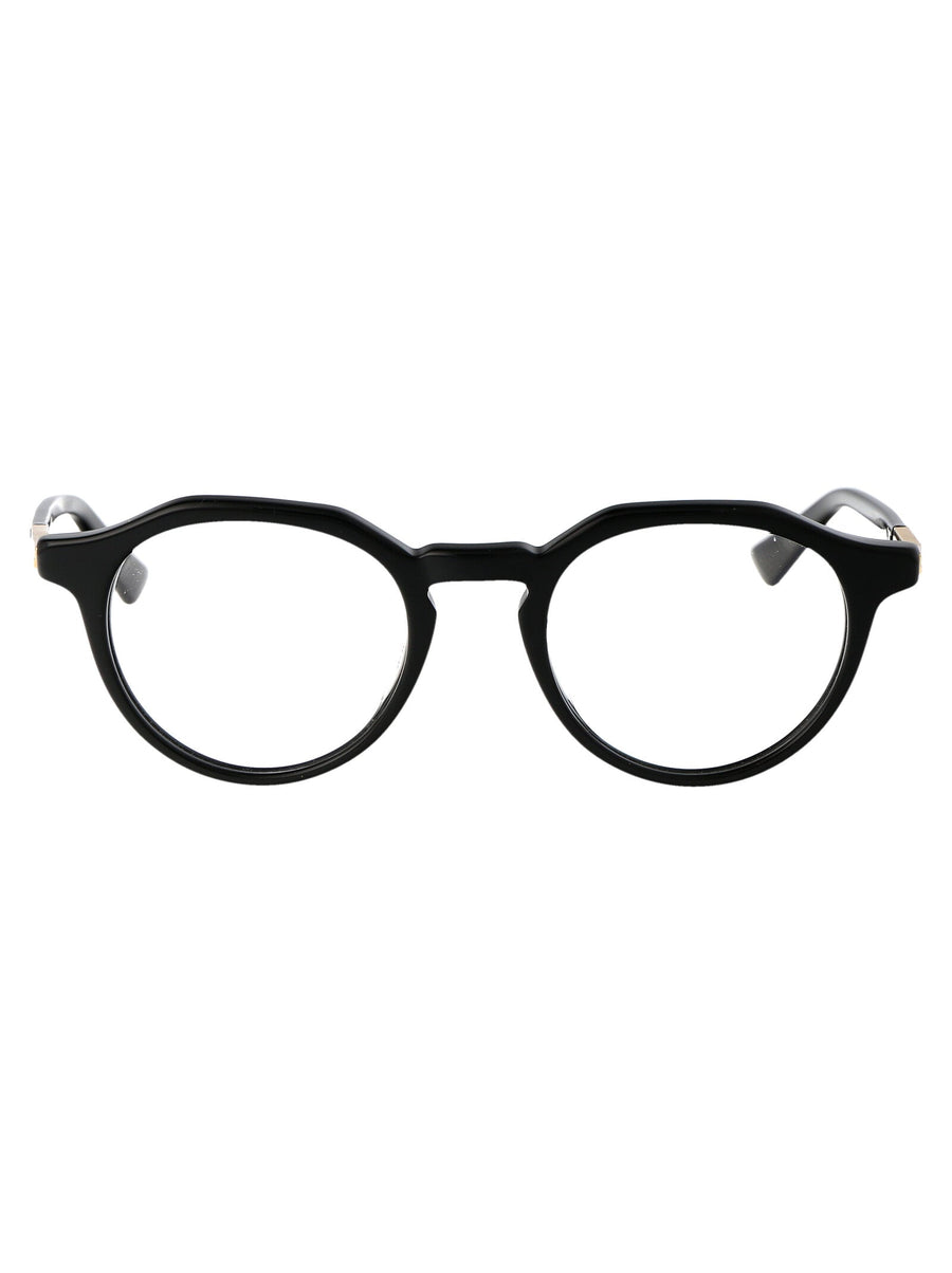 Sunglasses Black-Black-Transparent Acetate Black/black/transparent Glasses & Frames