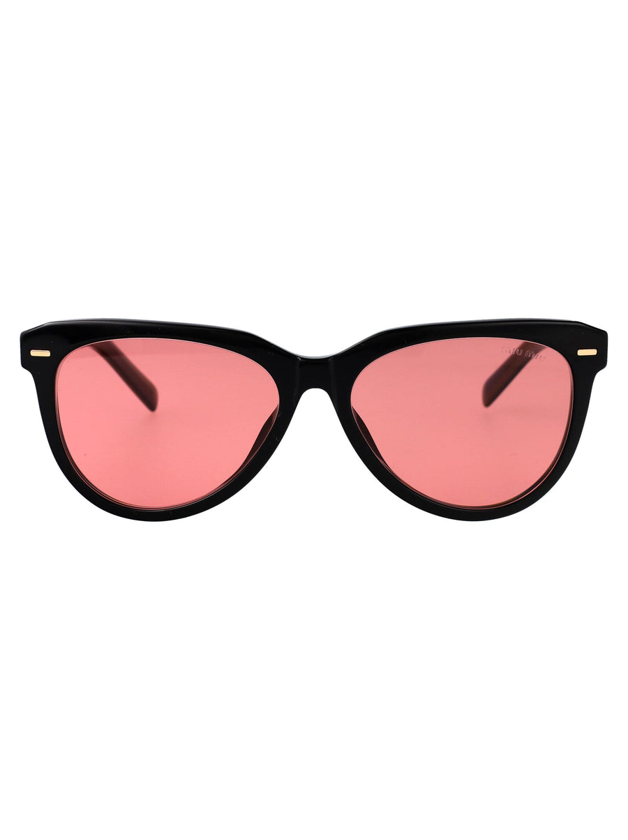 Sunglasses 0mu 12zs Black Acetate