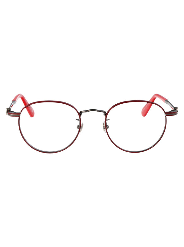 Sunglasses Glossy Burgundy Metal Glasses & Frames