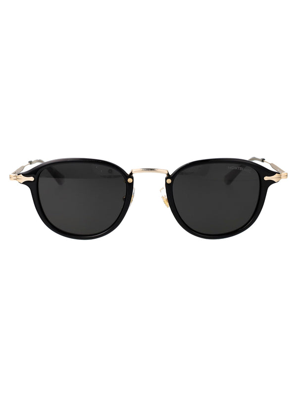 Sunglasses Mb0336s Black-Gold-Smoke Black/gold/smoke Metal