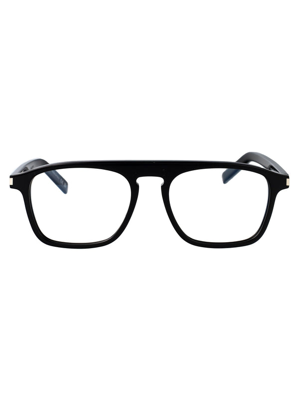 Sunglasses Sl157 Black-Transparent Acetate Black/black/transparent Glasses & Frames